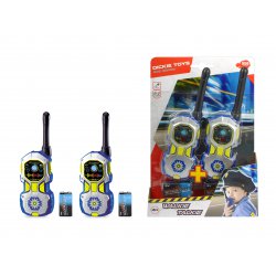 DICKIE Walkie Talkie RC Policyjne 80m