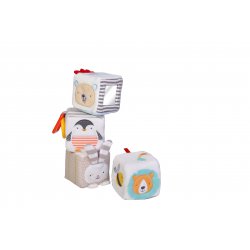 CLASSIC WORDL Kolorowe Pluszowe Klocki