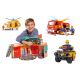 Mega Zestaw Strażak Sam Na Gwiazdkę SIMBA Remiza+Helikopter+Wóz strażacki+Quad