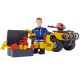 Mega Zestaw Strażak Sam Na Gwiazdkę SIMBA Remiza+Helikopter+Wóz strażacki+Quad