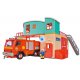 Mega Zestaw Strażak Sam Na Gwiazdkę SIMBA Remiza+Helikopter+Wóz strażacki+Quad