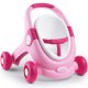 Smoby MiniKiss Chodzik Pchacz 3w1 Wózek dla Lalek Różowy
