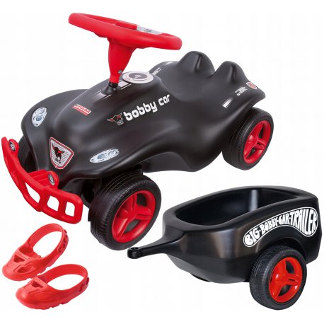 BIG JEŹDZIK NEW BOBBY CAR z PRZYCZEPKĄ + OCHRONKI GRATIS