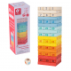 CW3752 CLASSIC WORLD Drewniana Kolorowa Gra Wieża Deluxe Jenga