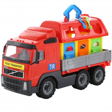 Wader QT Volvo z burtami + sorter domek dla zwierząt