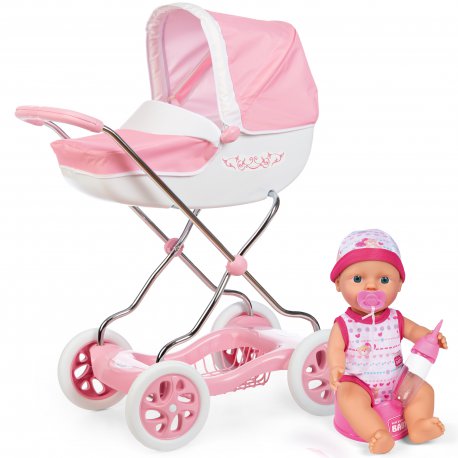Smoby Wózek Inglesina + Simba Lalka