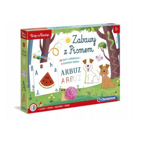 Clementoni Nauka Pisania tablice 20 zadań