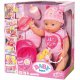Interaktywna Lalka Baby Born w Zestawie z Kołyską Łóżyczkiem Classic World
