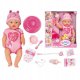 Interaktywna Lalka Baby Born w Zestawie z Kołyską Łóżyczkiem Classic World