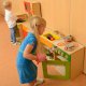 MASTERKIDZ Drewniana Kuchnia dla dzieci Z Piekarnikiem