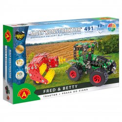 Alexander Mały Konstruktor Maszyny Rolnicze- Farmer 302 elem.