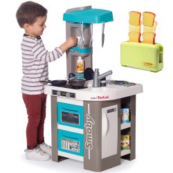 Kuchnia Studio Bubble Dla Dzieci 28 Akc. Smoby Elektroniczna Magiczny Garnek + Toster Gratis!