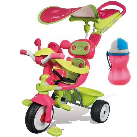Rowerek Trójkołowy 4w1 Dla Dzieci Baby Driver Smoby + Bidon