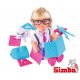 Simba Lalka EVI W Stroju Szkolnym Z Laptopem Akcesoria