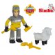 Simba Strażak Sam Figurka Elvis i Owieczka Wolly Akcesoria
