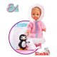 SIMBA Lalka EVI LOVE zimowa FOKA pingwin +Barbie