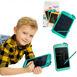 WOOPIE Tablet Graficzny 8.5&quot; Dino dla Dzieci do Rysowania Znikopis + Rysik