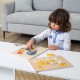VIGA Drewniane Puzzle Montessori Słoń z Pinezkami