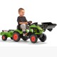 CLAAS Traktor z Przyczepą i Łyżką na pedały FALK