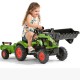 CLAAS Traktor z Przyczepą i Łyżką na pedały FALK