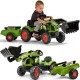CLAAS Traktor z Przyczepą i Łyżką na pedały FALK