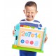 TOOKY TOY  Edukacyjna Tablica Na Biurko + 18 magnetycznych elementów