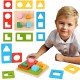 TOOKY TOY Układanka Montessori Kształty i Kolory