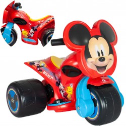 OKAZJA INJUSA Trzykołowiec Myszki Miki Samurai  Jeździk dla Dzieci na Akumulator 6V