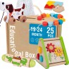 TOOKY TOY Box Pudełko XXL Montessori Edukacyjne 6w1 Sensoryczne 19-24 Mies