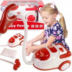 WOOPIE Interaktywny Zabawkowy Odkurzacz Funkcja Ssania dla Dzieci