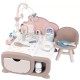 Smoby Baby Nurse Elektroniczny Duży Kącik Opiekunki dla Lalki + 19 akcesoriów