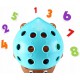 WOOPIE Gra Zręcznościowa Jeżyk Sorter Montessori Nauka Liczb i Kolorów 4w1