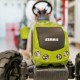 FALK DUŻY Traktor na Pedały CLAAS Przyczepa