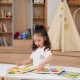 VIGA Drewniane Puzzle Układanka Montessori 2w1 Figurki Pojazdy