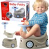 BIG New Bobby Car Nocnik  autko z kierownicą szary dla dziecka
