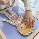 Tooky Toy Drewniane Puzzle Magnetyczne Nauka Anatomia Człowieka