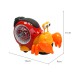 WOOPIE Pełzający Krab Projektor Pomarańczowy Zabawka Sensoryczna