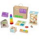 TOOKY TOY Box Pudełko XXL Montessori Edukacyjne 7w1 Sensoryczne 13-15 Mies