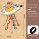 WOOPIE BABY Zabawka Sensoryczna Montessori Gryzak Grzechotka Wielofunkcyjny UFO