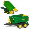 John Deere duża Dwuosiowa Przyczepa Wywrotka Rolly Toys