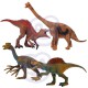 WOOPIE Zestaw XL Figurki Dinozaury + Kuferek + Mata