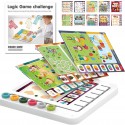 WOOPIE Zestaw 60 Gier Logicznych 3+ Rozwój i Zabawa