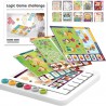 WOOPIE Zestaw 60 Gier Logicznych 3+ Rozwój i Zabawa
