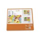 VIGA Drewniane Puzzle Zwierzęta Morskie 4w1
