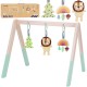 TOOKY TOY Baby Gym Stojak Edukacyjny Gimnastyczny 3 Zawieszki