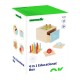 Tooky Toy Kostka Edukacyjna 4w1
