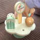 TOOKY TOY Drewniane Lody Magnetyczne na Stoisku