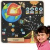 MASTERKIDZ Tablica Edukacyjna Ziemia Montessori
