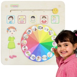 MASTERKIDZ Tablica Edukacyjna Zarządzanie Emocjami Nauka Emocji