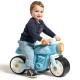 Falk Jeździk Biegowy Ciche Koła Motor Retro Niebieski 1+